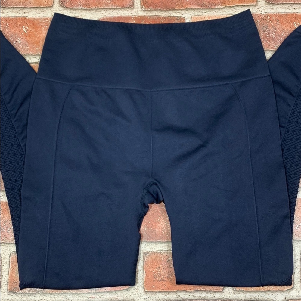 Fabletics Blue High-Waisted Leggings